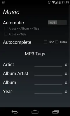 Music Manager android App screenshot 2